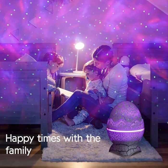 Projektor gwiazd, jajo dinozaura z głośnikiem