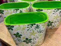 2x osłonka ceramiczna wazon np.na bukiet sztuczny itp. ostatnie szt