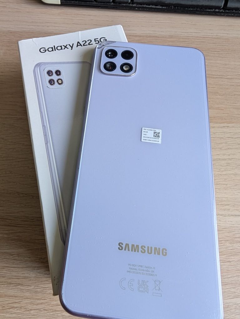 Samsung a22 5g fiolet