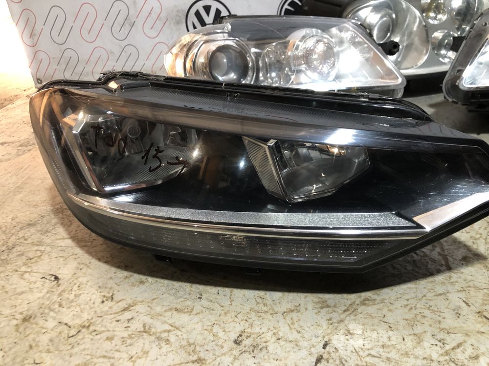Фара фари Touran оптика передняя volkswagen Touran тоуран тюран