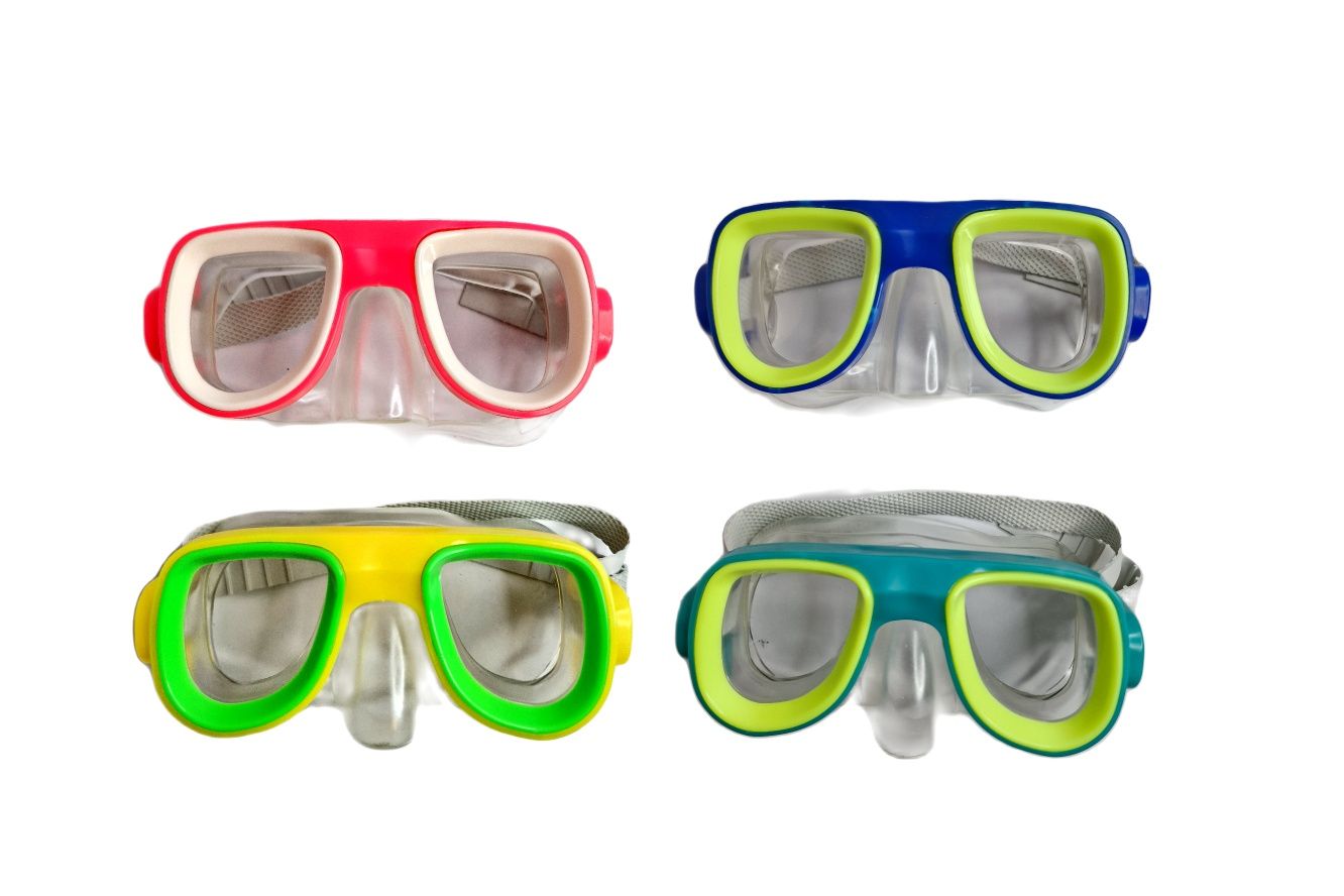 Okulary z noskiem do nurkowania pływania