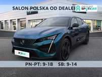 Peugeot 408 1.6 Plug-In Hybrid 180 GT EAT8 SalonPL FVat Focal Dobra Konfiguracja