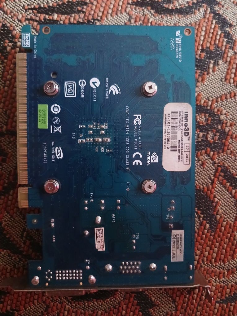 Видеокарту GTX 630