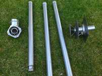 Wkład kominowy turbo kwasoodporny FI 60 MM  na 100 mm/ 3 MB