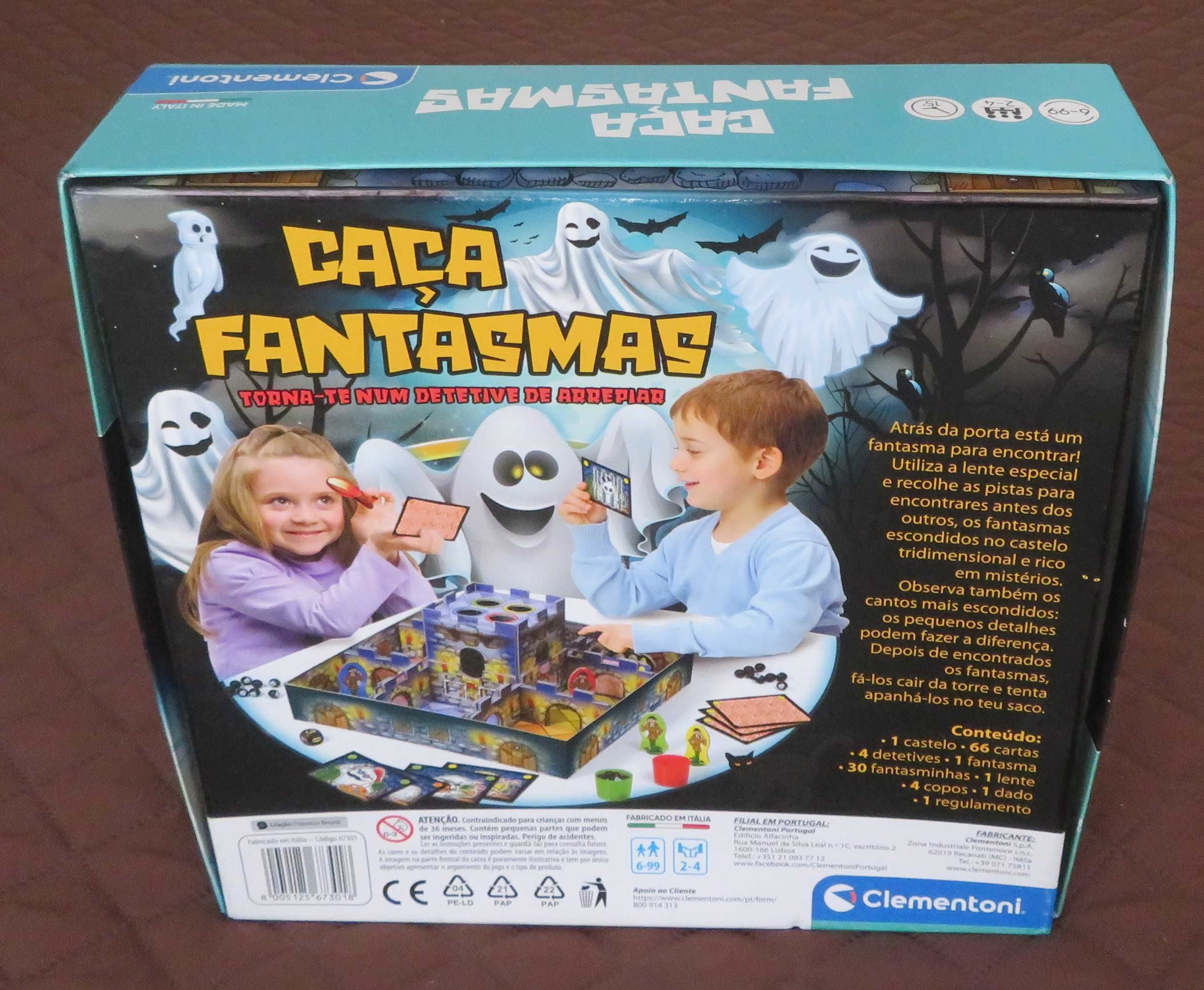 Jogo de Tabuleiro CAÇA FANTASMAS (Novo)