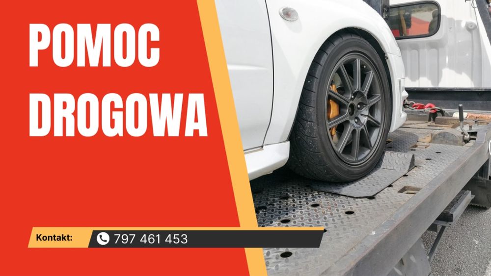 Pomoc Drogowa Transport 24/7 Autoholowanie Laweta