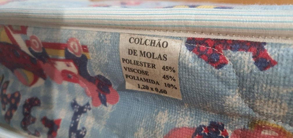 Colchão para cama de bebe