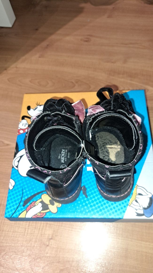 Botki kozaki kozaczki ocieplane myszka minnie mouse