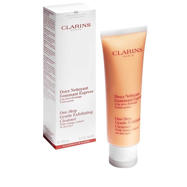 Очищувальний пінистий крем з відлущувальним ефектом clarins