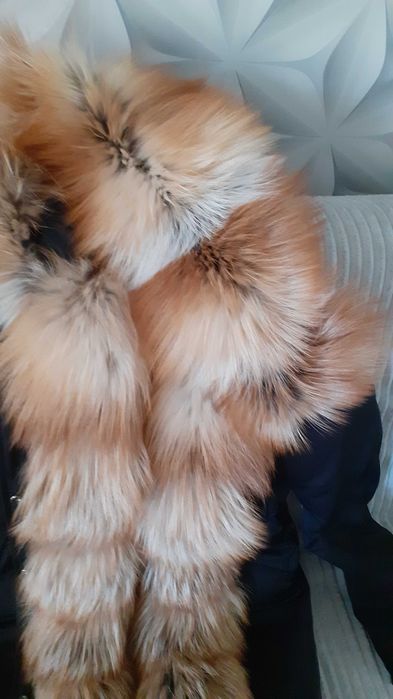 Kurtka parka futro naturalne