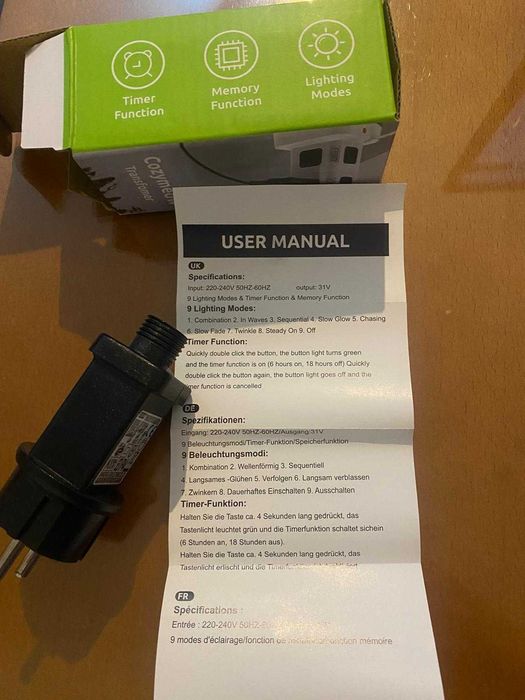 Transformador para luzes LED