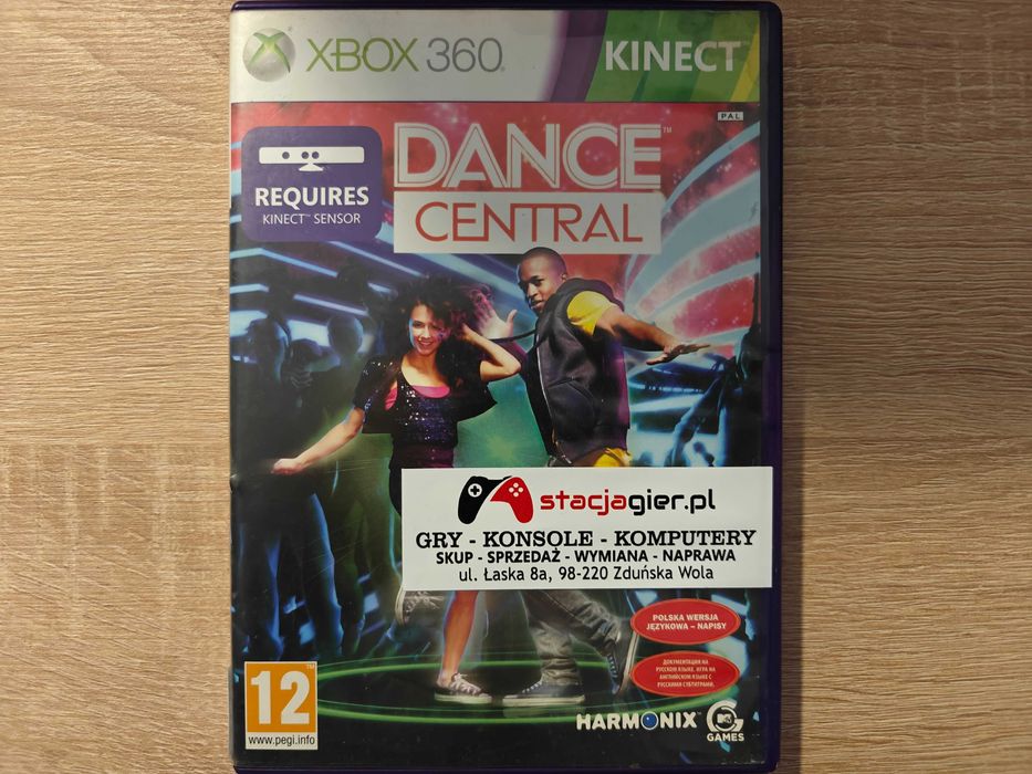 Dance Central Kinect Xbox 360