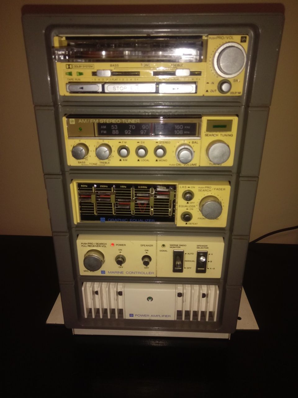 Mini Wieża Hi-FI FujitsuTen Limited. Vintage