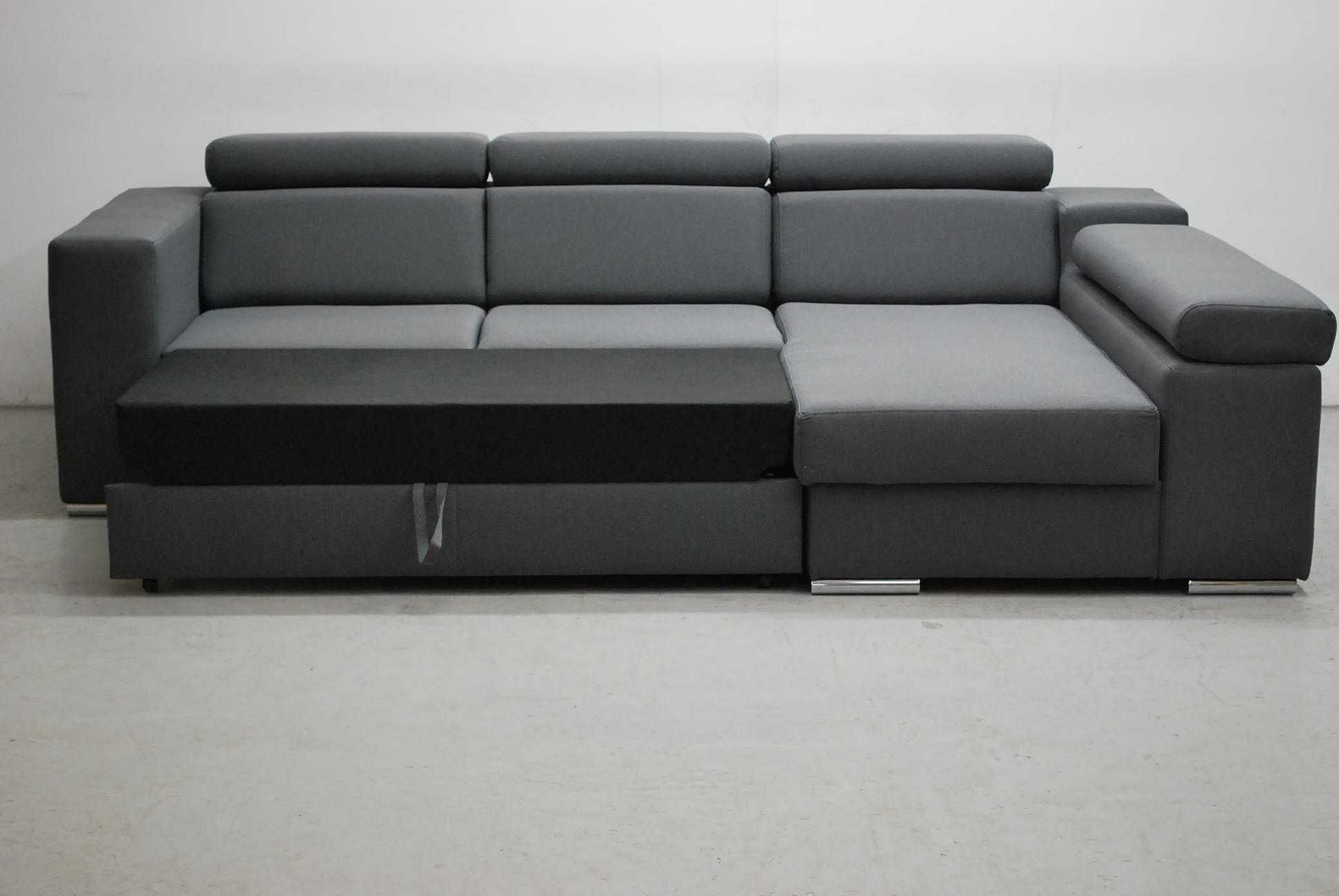 MER DESIGN NOWOCZESNY narożnik z f.spania N13 kanapa sofa