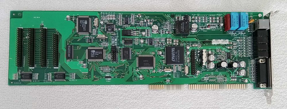 [PC Vintage] Placa de Som / modem - BOCA Sound Expression
