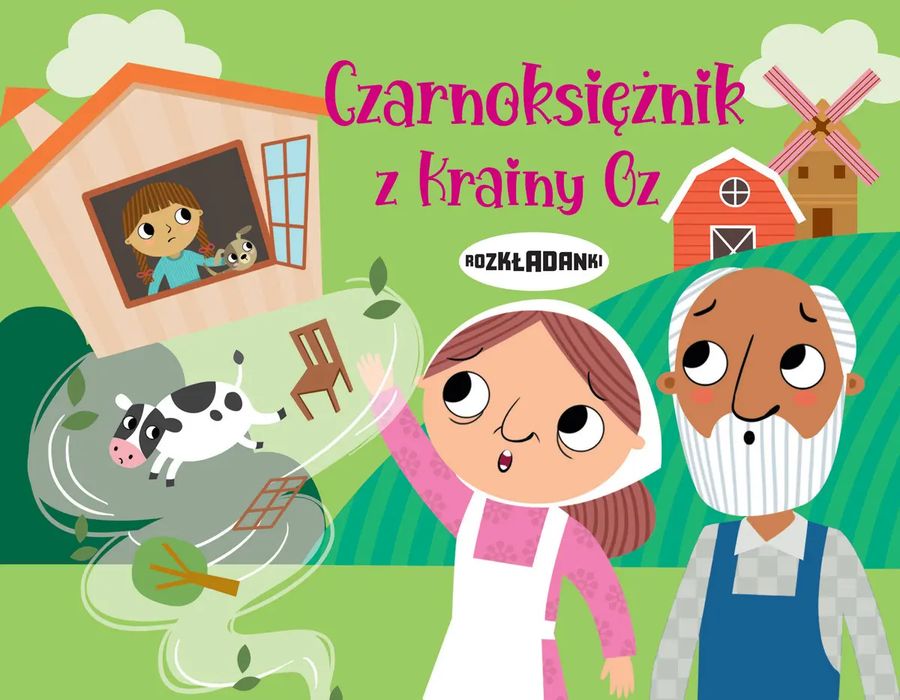 Czarnoksiężnik z Krainy Oz. Rozkładanki. Olesiejuk Sp. z o.o.