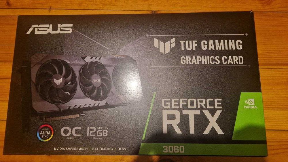 Відеокарта ASUS TUF Gaming NVIDIA GeForce RTX 3060 12GB