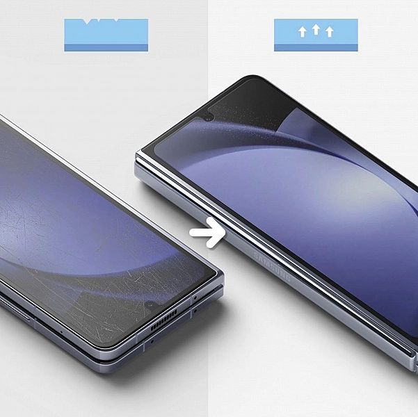 Folia Ochronna Ringke Dual Easy Set Galaxy Z Fold 5 Clear