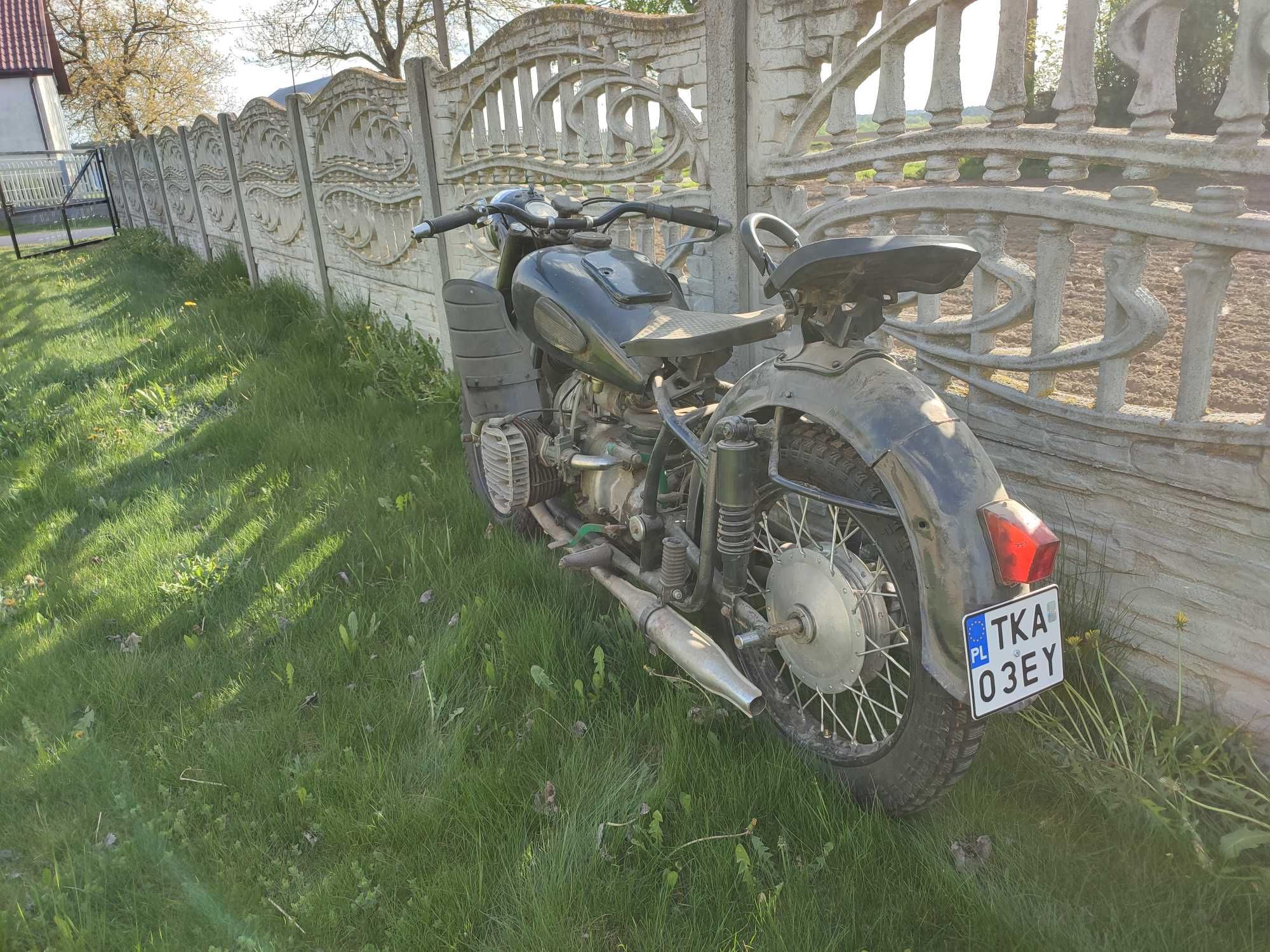 K 750 zarejestrowany i opłacone OC