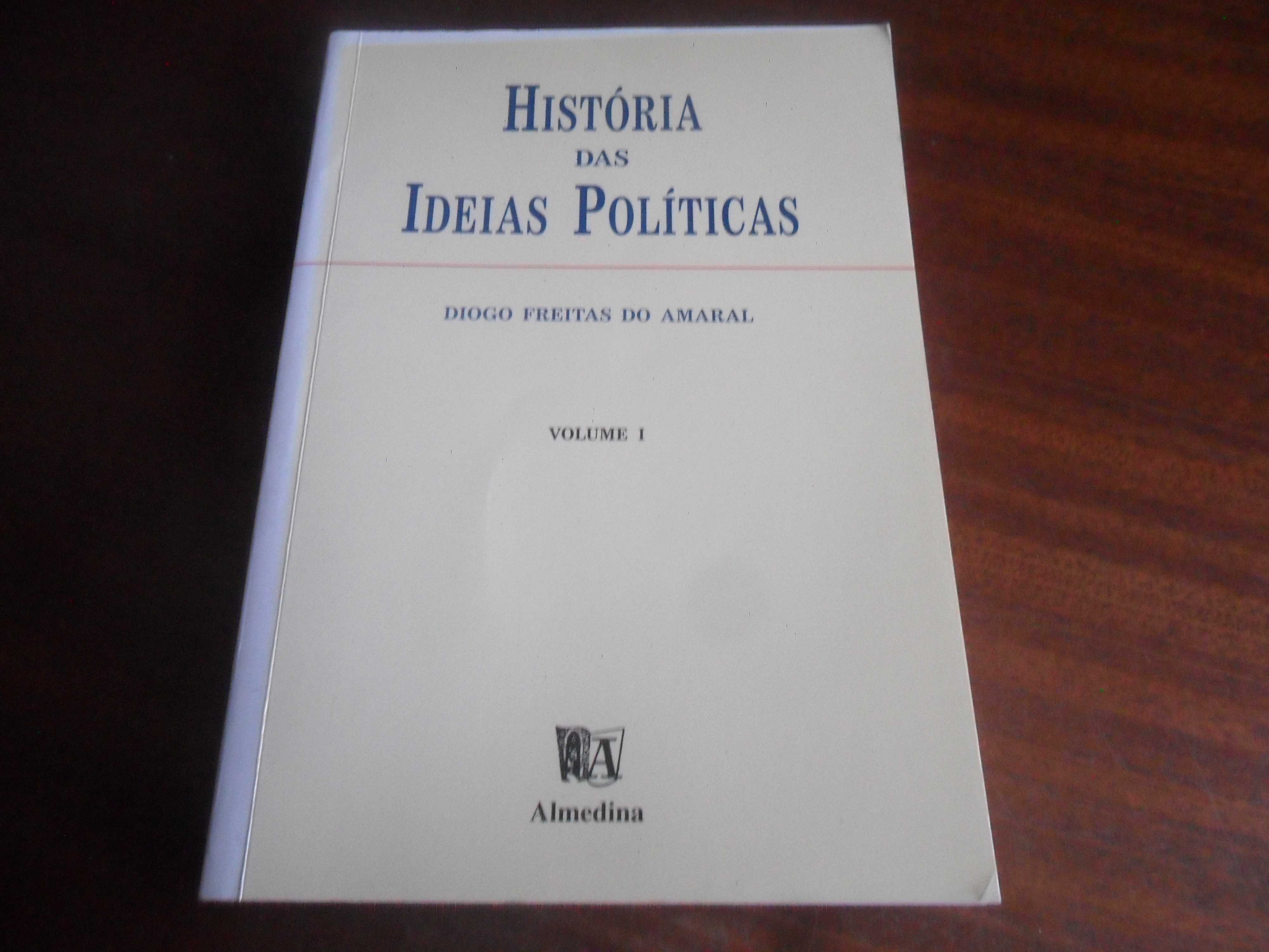 "História das Ideias Políticas" - Volume I de Diogo Freitas do Amaral