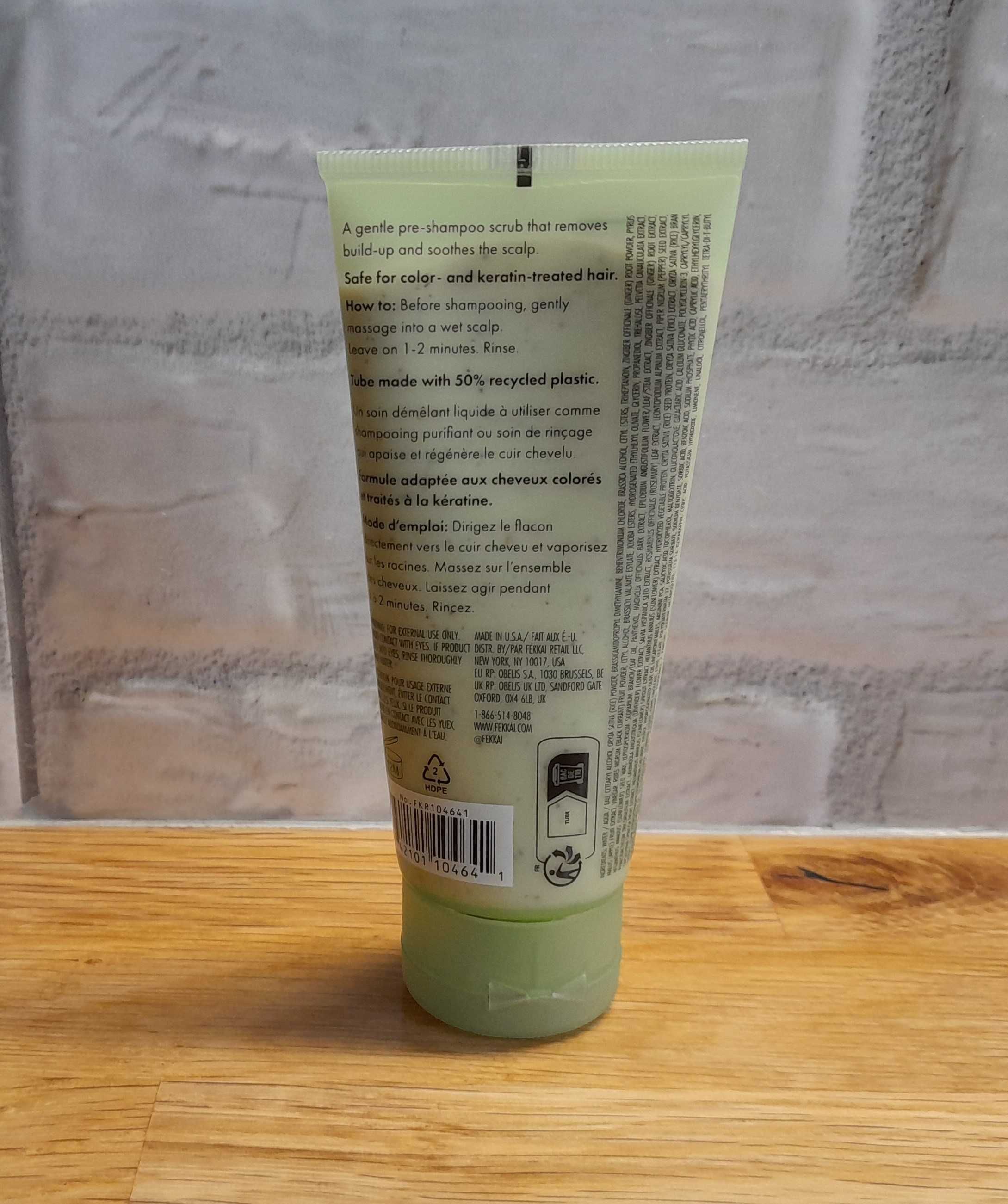 Nowy Peeling Do Skóry Głowy FEKKAI Scalp Scrub Gommage 60 ml