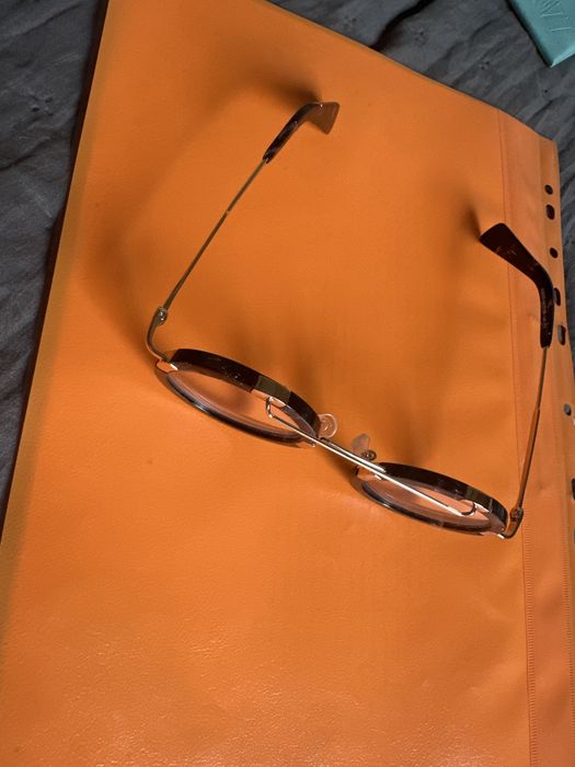 Gotowe okulary (korekcyjne)lenonki z korekcją -0,5 na obu oczach PD 60