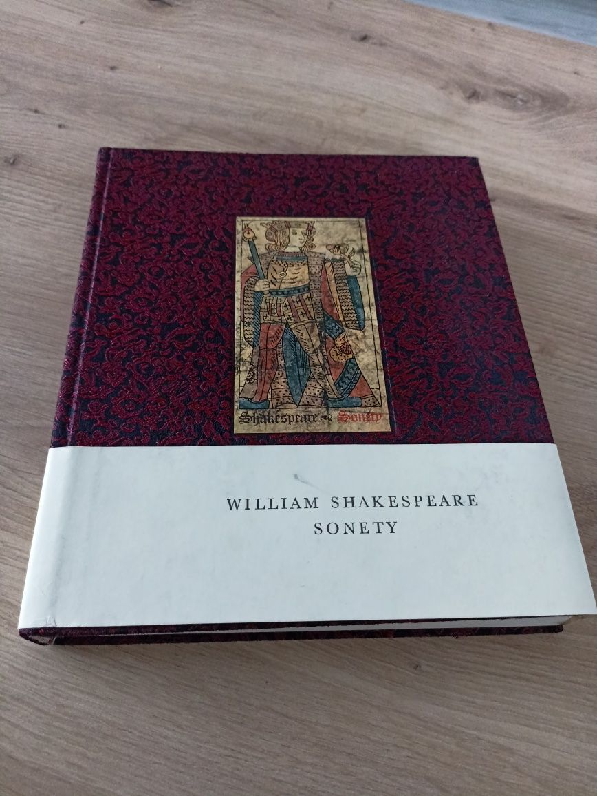 William Shakespear Sonety stara książka 1964