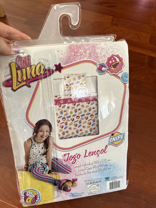 Conjunto lençois e fronha Soy Luna
