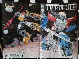 Комикс TRANSFORMERS 1 Image Comics sketch cover комікс