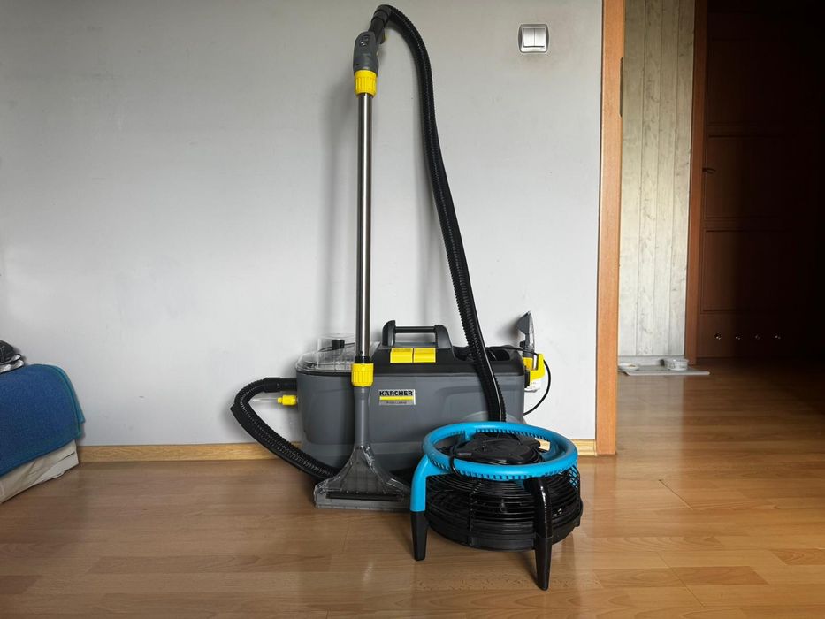 Wynajmę odkurzacz piorący Karcher Puzzi 1/10 + osuszacz dry pod