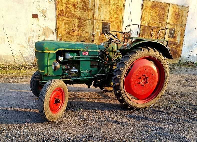 Ciągnik traktor DEUTZ F2L612/5-HK 1956r I właściciel sprawny stab b.d.