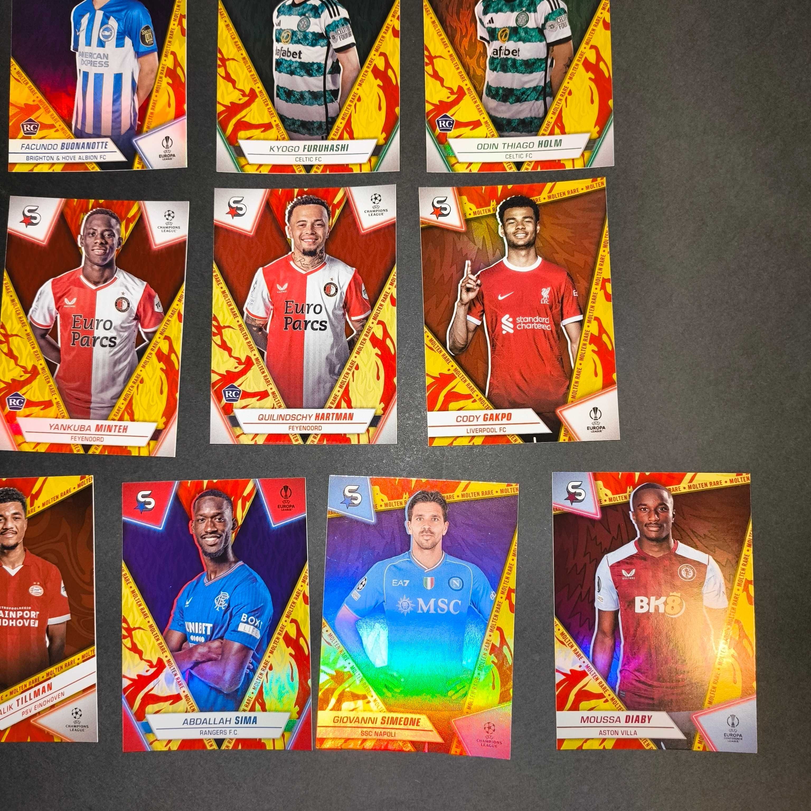 Cartas Molten Rare Topps Superstars 2024