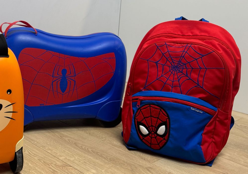 Walizka jeździk SAMSONITE Spider Man kabinowa dla dzieci