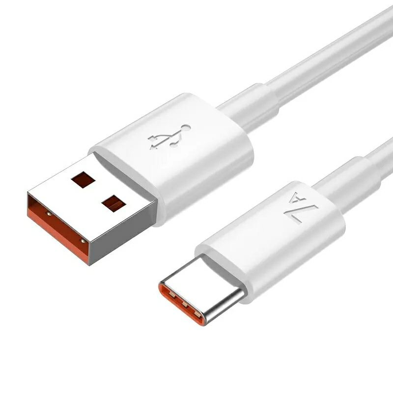 Зарядний кабель USB - Type - C 7А 100 Вт 1 м. Зарядный шнур провод