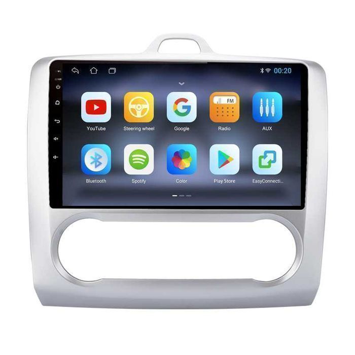 Radio 2DIN 9" Android Auto CarPlay Navi GPS Ford Focus MK2 PL
