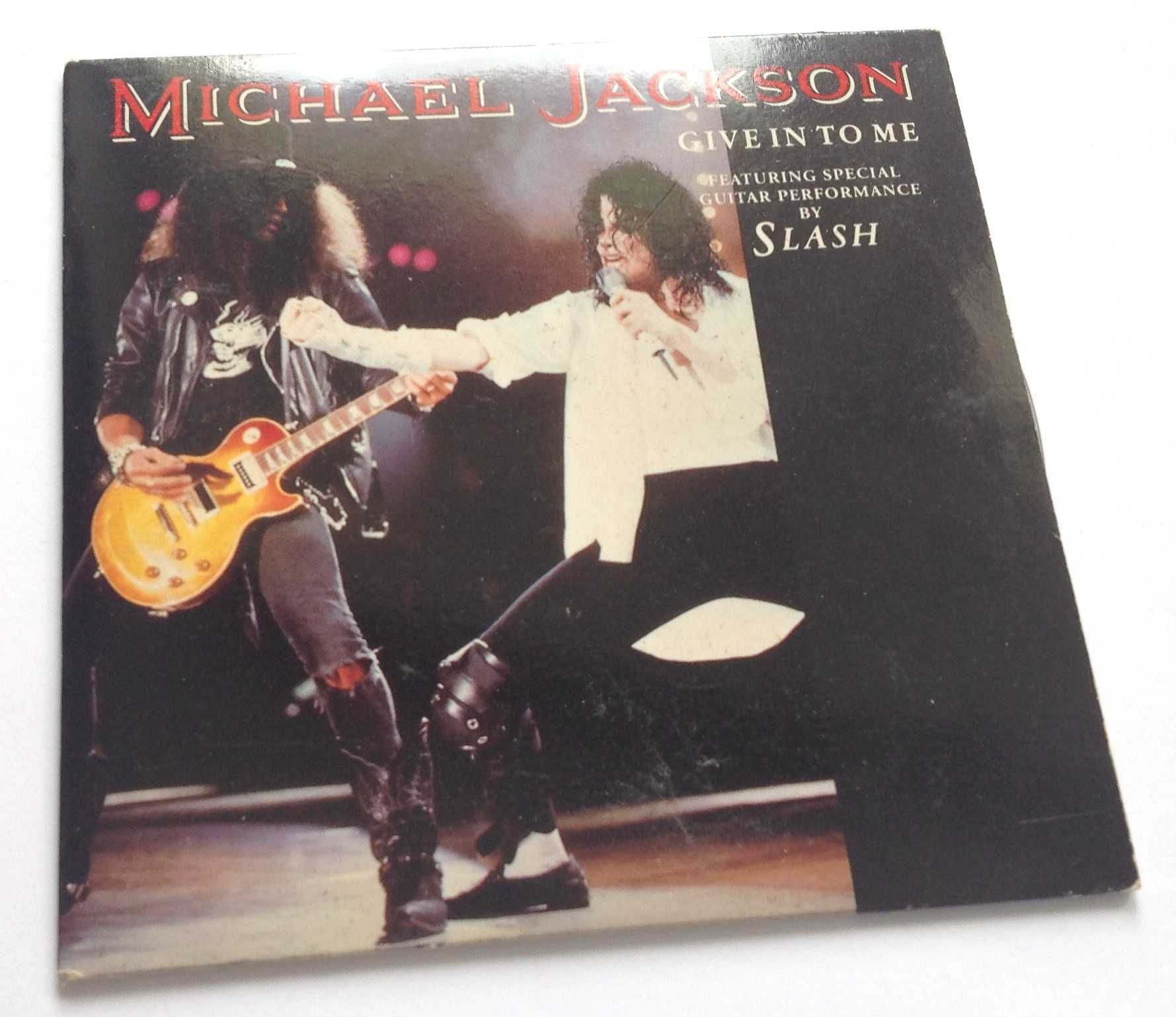 Michael Jackson Featuring Slash Give In To Me CDS