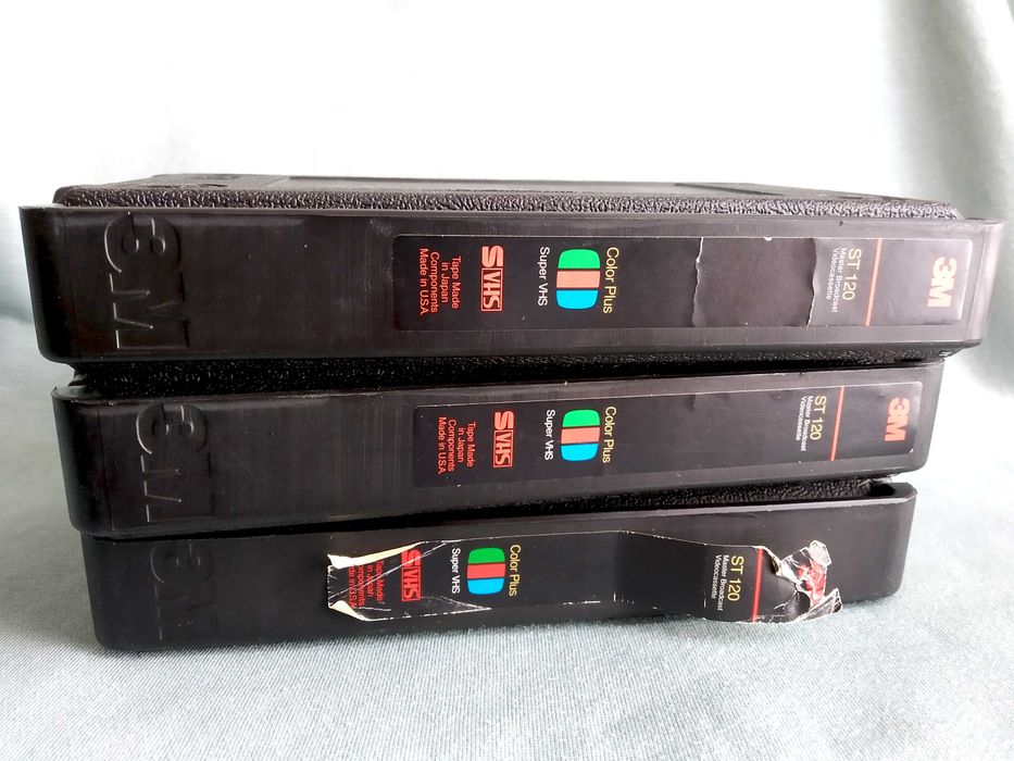 Відеокасети 3M ST-120 Master Broadcast VHS