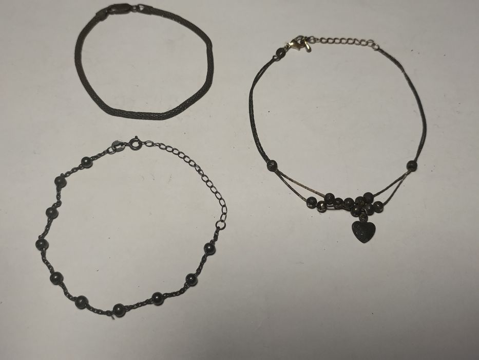 Срібні браслети. Лот.