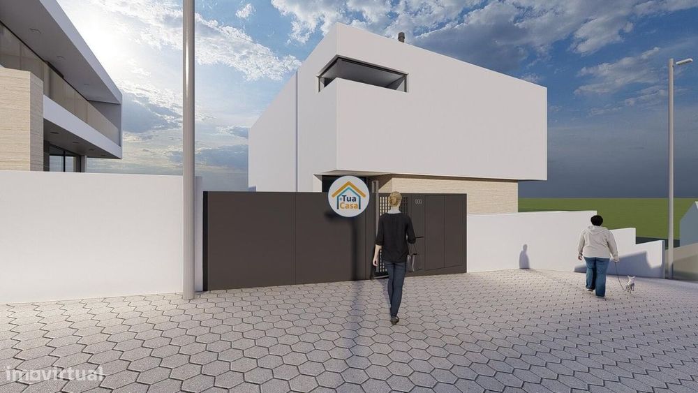 Moradia T3 com Piscina na Granja – Três Suítes, Conforto e Qualidad