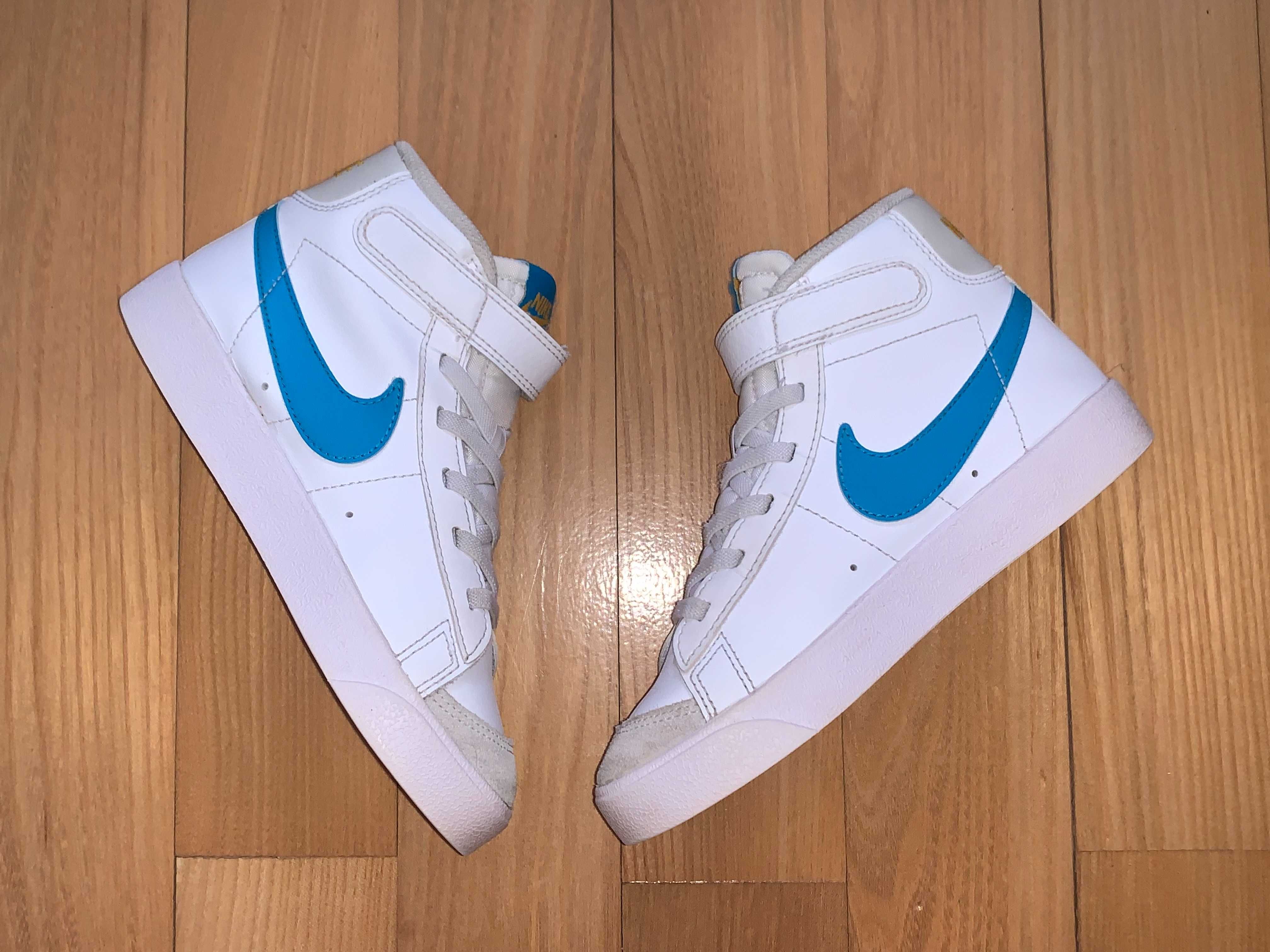 Кросівки кеди шкіряні NIKE Blazer 30-31  (20,5) Оригінал Як нові!