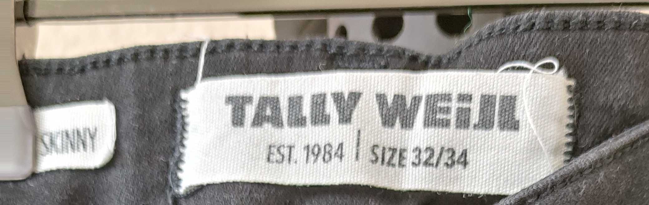 Czarne jeansy spodnie Tally wieijl 32/XXS