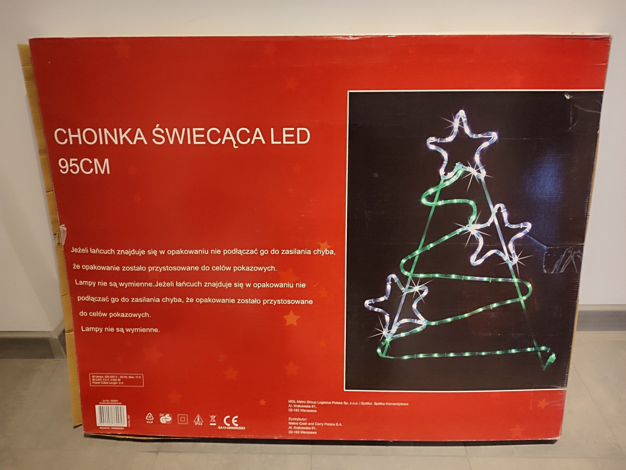 Choinka LED duża