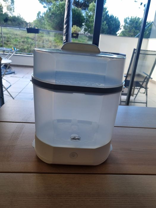 Esterilizador de biberoes + aquecedor de biberoes e papas