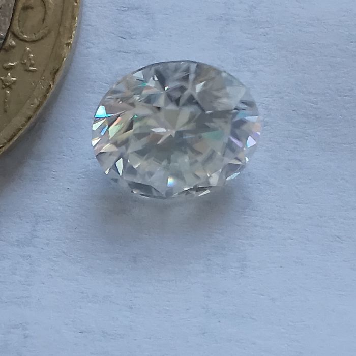 Diamante CVD 8.5mm   Pura Perfeição! Certificado