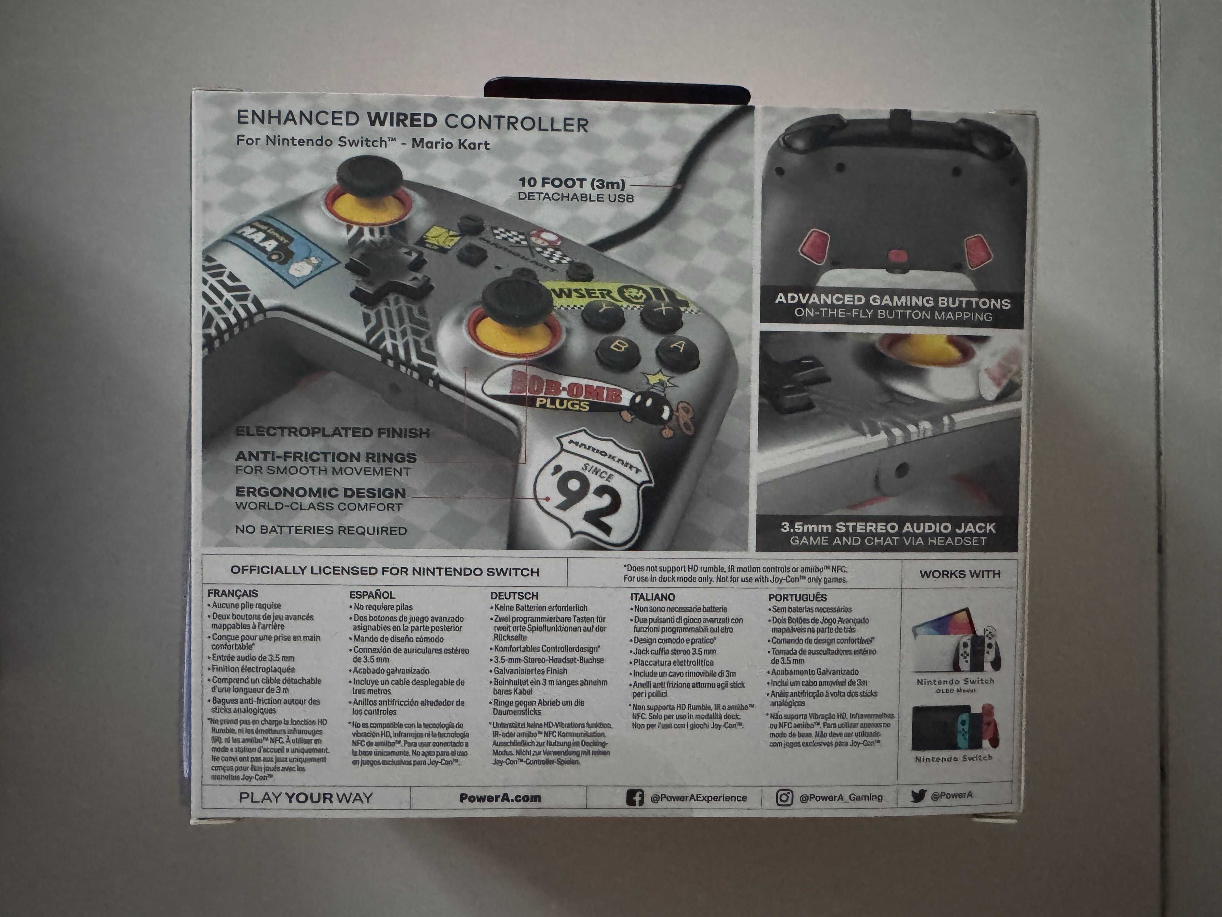 Kontroler POWERA NSGP0145-01 Mario Kart