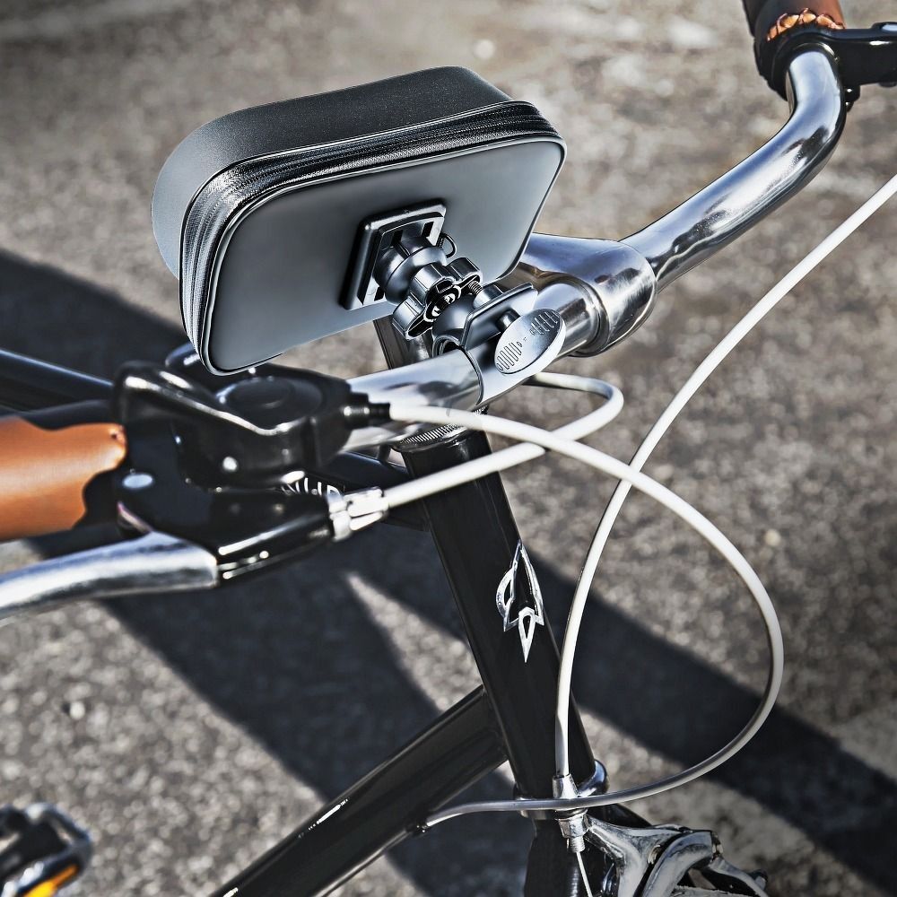 Uchwyt Rowerowy Wodoodporny 5,5" - 6,3" Black