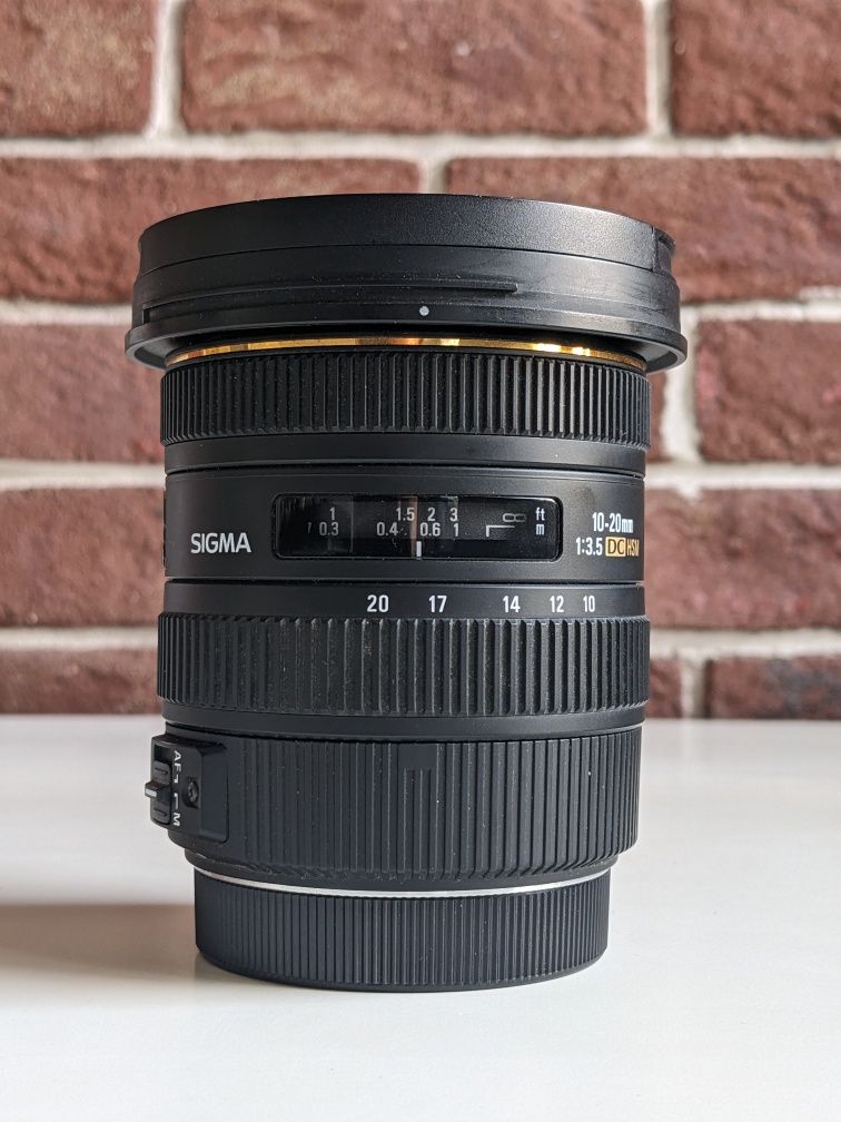 Sigma AF 10-20mm f/3.5 EX DC HSM для Canon