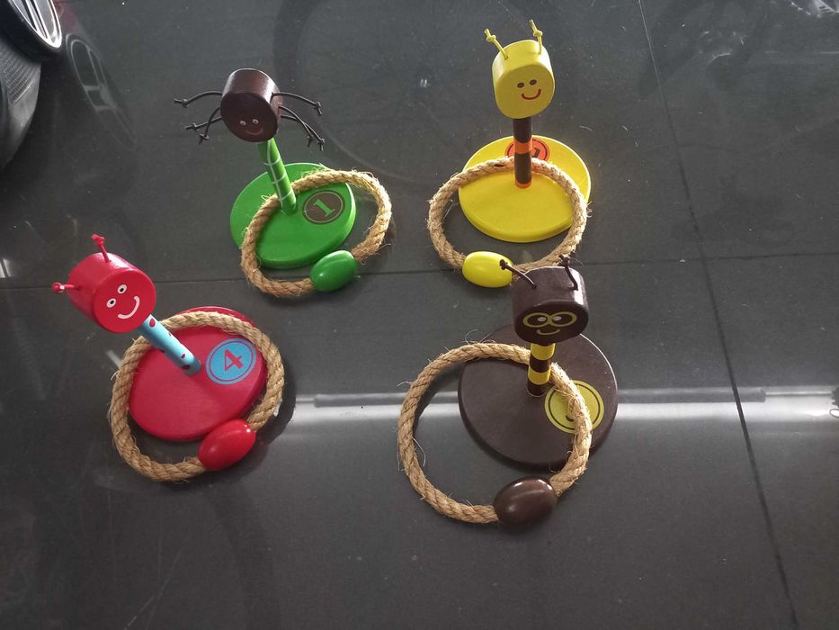 Jogo da Imaginarium e bola didática fisherprice