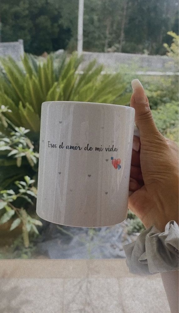 Caneca personalizada com música Spotify