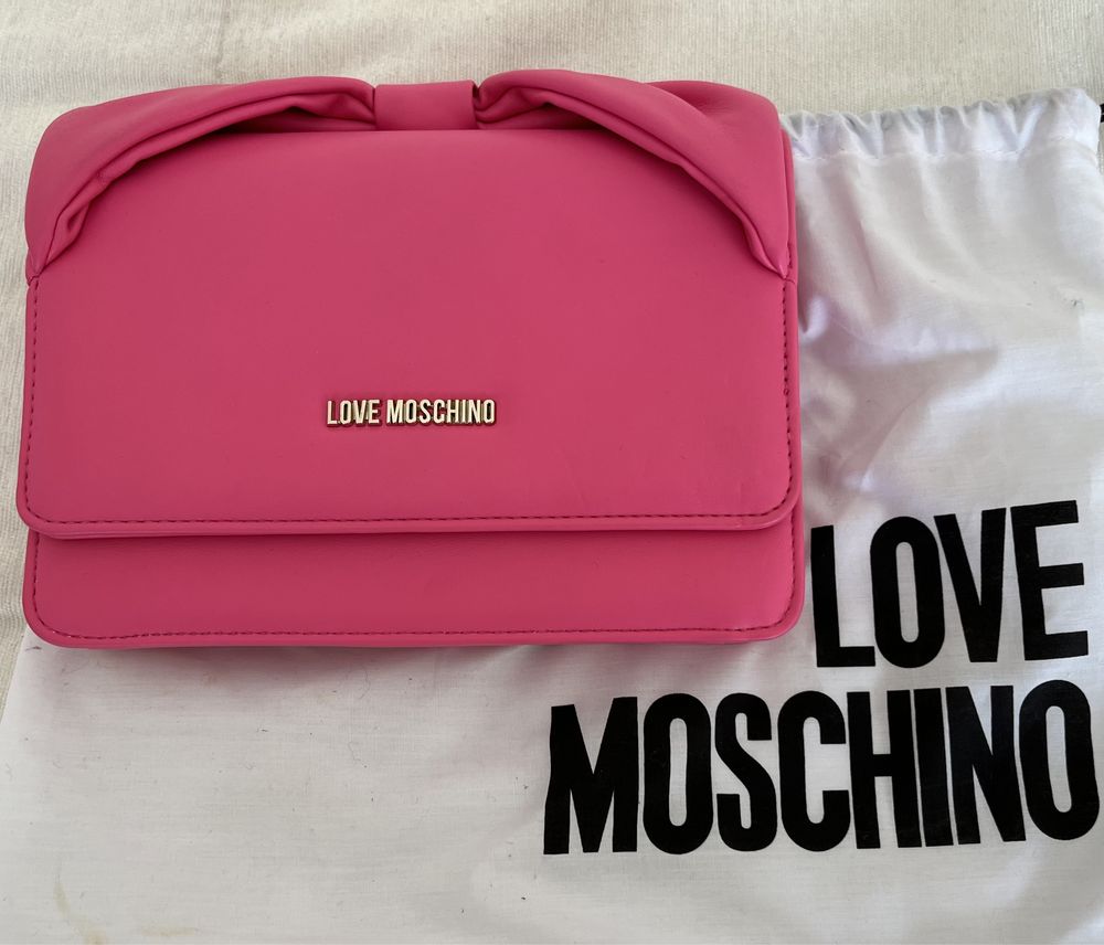 Mala moschino Fucsia